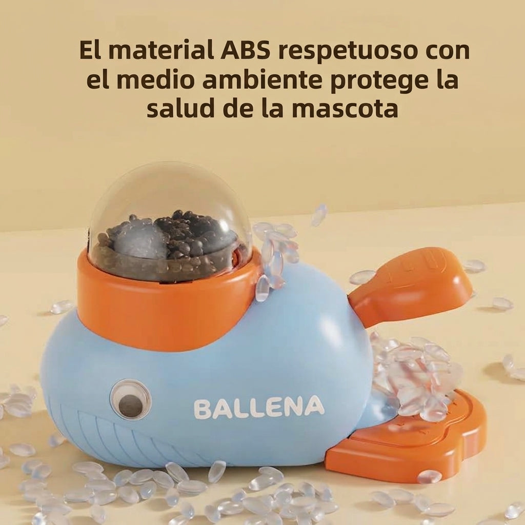 QuackSnack™ – Dispensador Interactivo de Snacks para Perros y Gatos